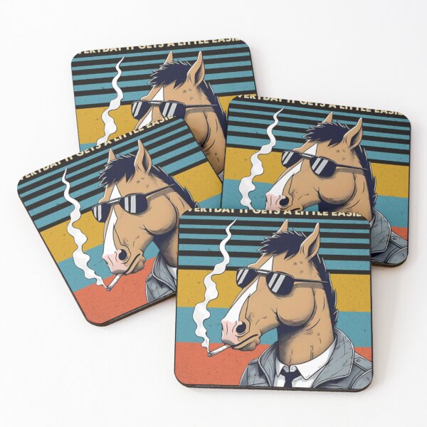 Item preview, BoJack Horseman It Gets Easier Everyday It Gets A Little Easier But You Gotta Do It Everyday That’s The Hard Part designed and sold by Kirijasammy.