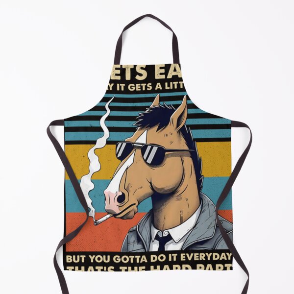 Item preview, BoJack Horseman It Gets Easier Everyday It Gets A Little Easier But You Gotta Do It Everyday That’s The Hard Part designed and sold by Kirijasammy.
