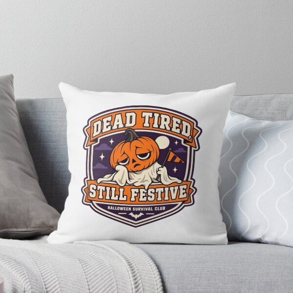 Item preview, Dead Tired Still Festive Halloween Club designed and sold by epic-phrases.