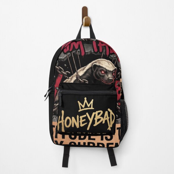 Item preview, Copy of Copy of Honeybad Clothing - Crowned Honey Badger Survivalist designed and sold by rich-moda.