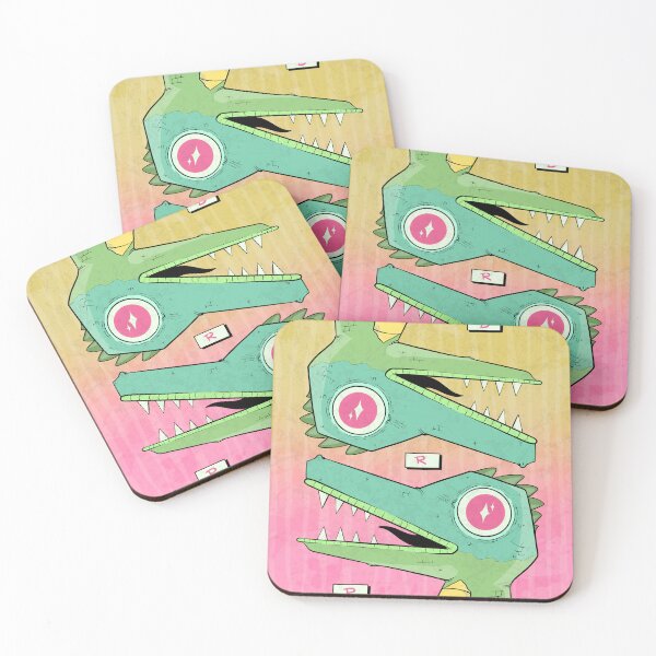 Item preview, Cute Kawaii Alligator Heads Cartoon Art designed and sold by DRP-art.