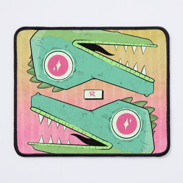 Item preview, Cute Kawaii Alligator Heads Cartoon Art designed and sold by DRP-art.
