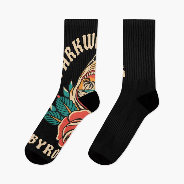 Item preview, Parkway Drive Byron Bay Shark Rose Sunset Vibe designed and sold by sil-gen-rove.
