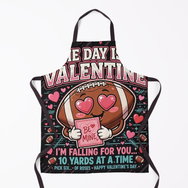 Item preview, Game Day Is My Valentine Funny Football Shirt designed and sold by HeisBarryy.