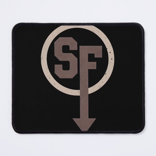 Item preview, SF Arrow Down Emblem designed and sold by sil-gen-rove.