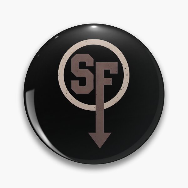 Item preview, SF Arrow Down Emblem  designed and sold by sil-gen-rove.
