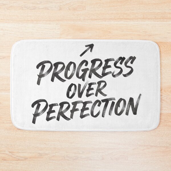 Item preview, Progress Over Perfection In Modern Hand-lettering - Motivational Design designed and sold by larbimalki.