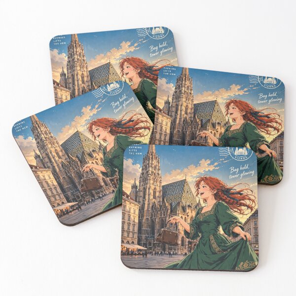 Item preview, Austria — St. Stephen's Cathedral — An Elegant Evening of Laughter in Vienna designed and sold by DibujandoPorfa.