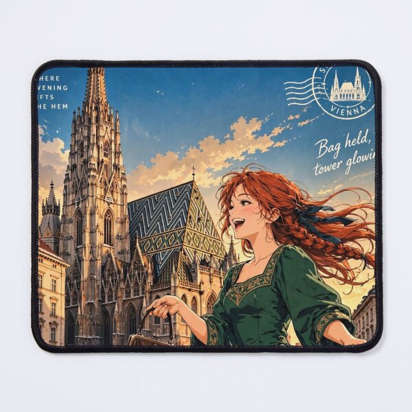 Item preview, Austria — St. Stephen's Cathedral — An Elegant Evening of Laughter in Vienna designed and sold by DibujandoPorfa.