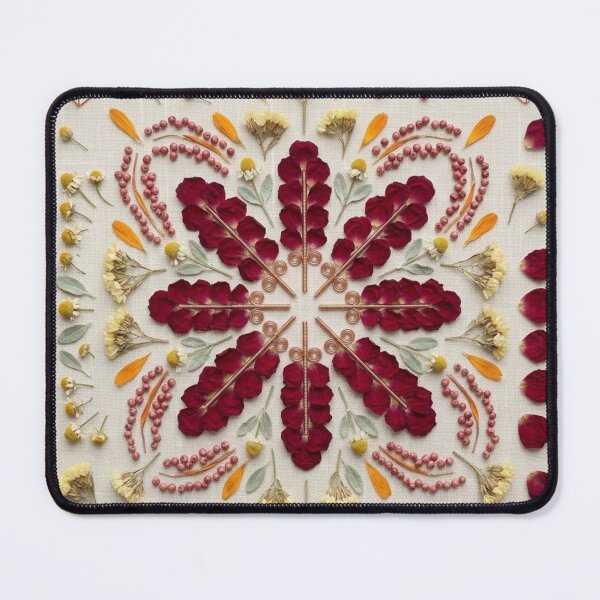Item preview, Crimson Blossom Mandalas designed and sold by KingsArtworx 2.