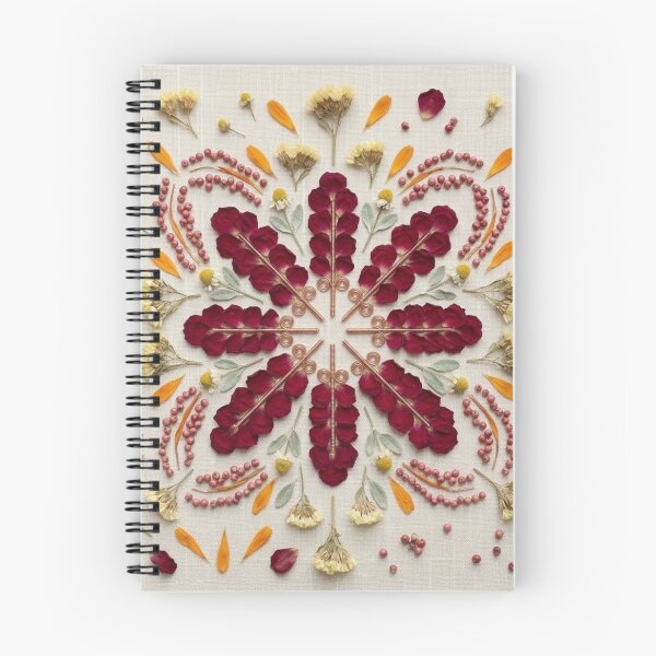 Item preview, Crimson Blossom Mandalas designed and sold by KingsArtworx 2.