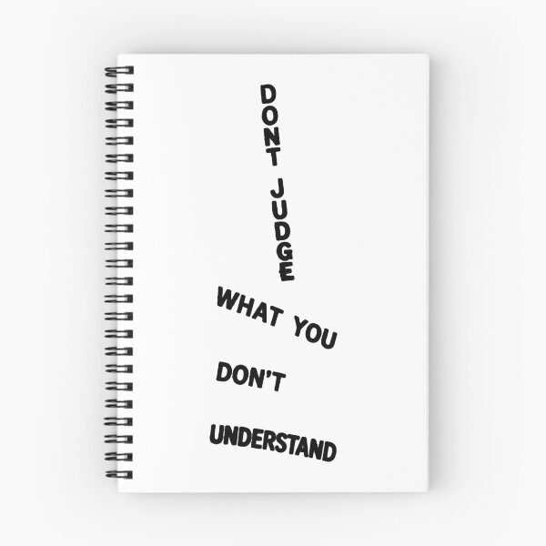 Item preview, Dont Judge What You Dont Understand; designed and sold by StickerApe.