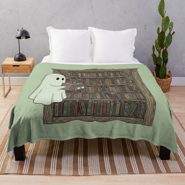 Item preview, Spooky Library Ghost designed and sold by Gkinoki.