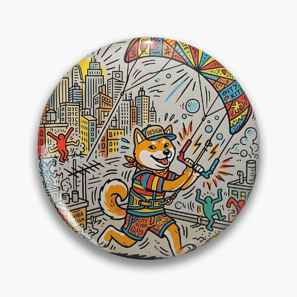 Item preview, Shiba Inu Kiteboard Designer designed and sold by PictoVibe.