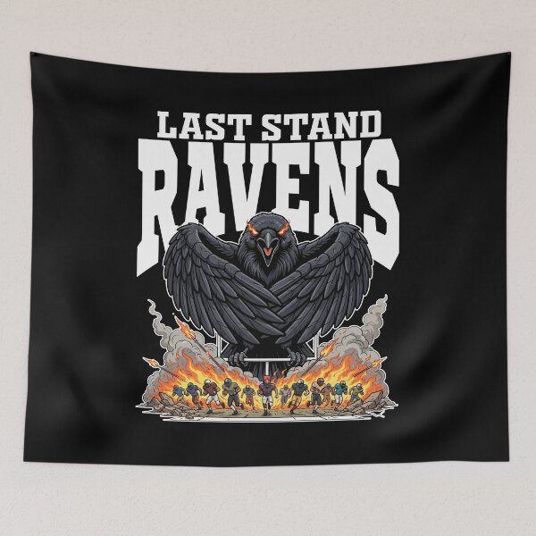 Item preview, RAVENS LAST STAND - BAL RAVENS designed and sold by KEF Custom.