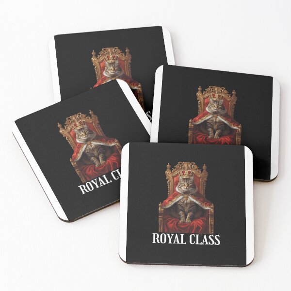 Item preview, Royal Cat Emperor Bow To The King Vintage Tabby Art designed and sold by Gameshalah's Designs Hub.
