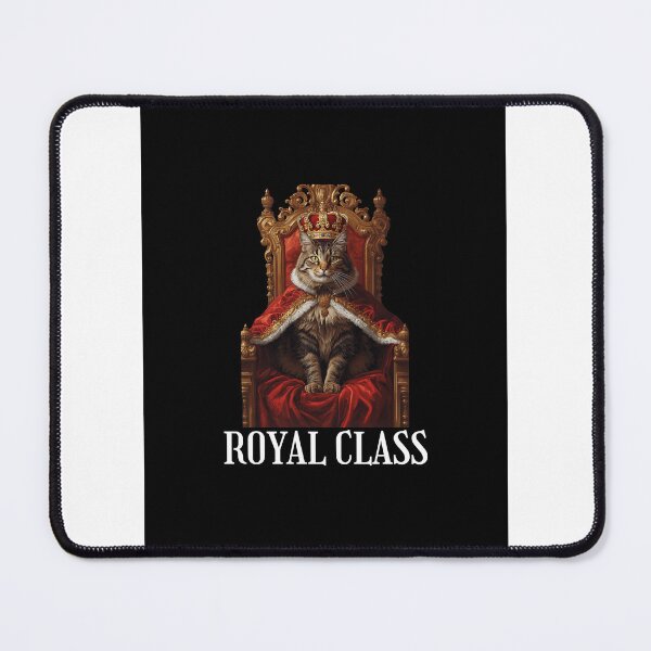 Item preview, Royal Cat Emperor Bow To The King Vintage Tabby Art designed and sold by Gameshalah's Designs Hub.