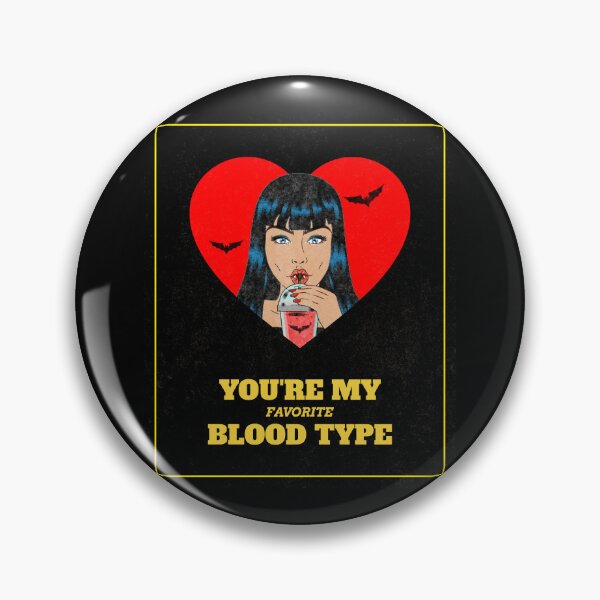 Item preview, You're My Favorite Blood Type Halloween  designed and sold by 8084Designs.