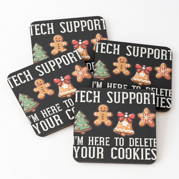 Item preview, Christmas Tech Support Here To Delete Cookies Humor designed and sold by cruddenstroud23.