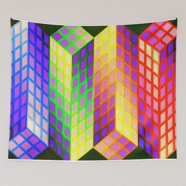 Item preview, Torony-nagy - 1969 designed and sold by NeonCanvasDream.