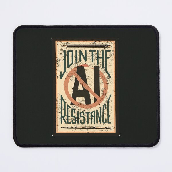 Item preview, STOP AI - Join the Resistance designed and sold by Frank J. Art.