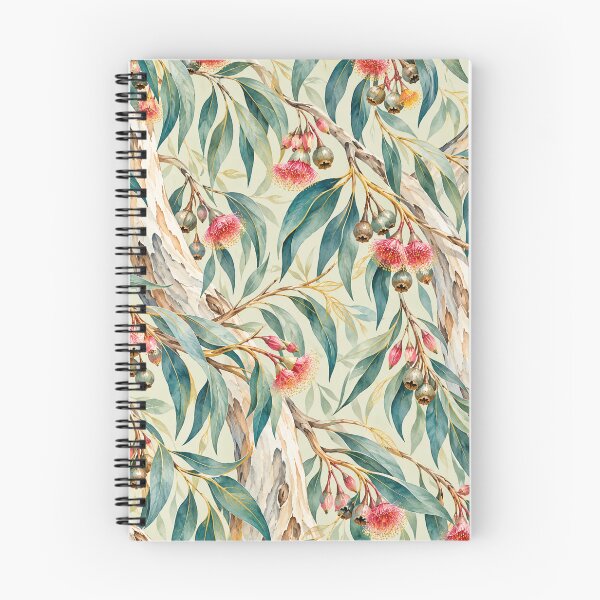 Item preview, Eucalyptus Tree and Blossom Offset Pattern designed and sold by TheMethod.