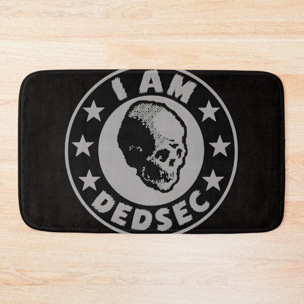 Item preview, I AM DEDSEC Emblem Skull Cyberpunk  designed and sold by Pincel-Rebelde.