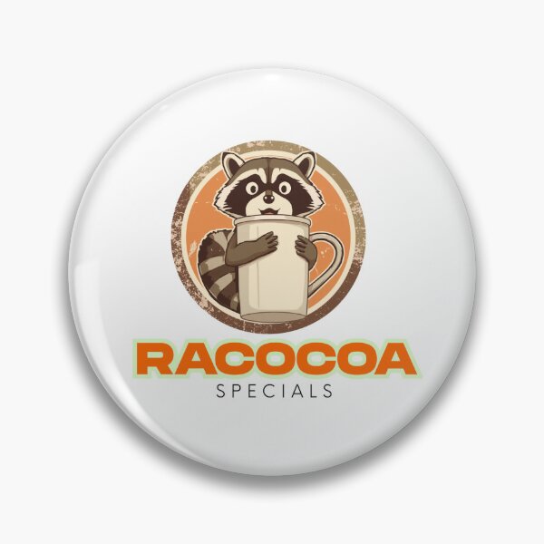 Item preview, Fueled By Trash And Caffeine Funny Raccoon Coffee Art designed and sold by Gameshalah's Designs Hub.