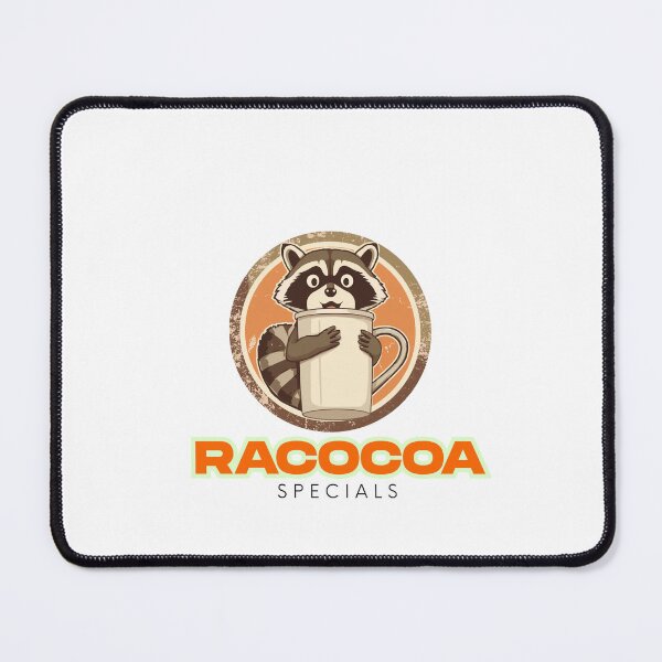Item preview, Fueled By Trash And Caffeine Funny Raccoon Coffee Art designed and sold by Gameshalah's Designs Hub.