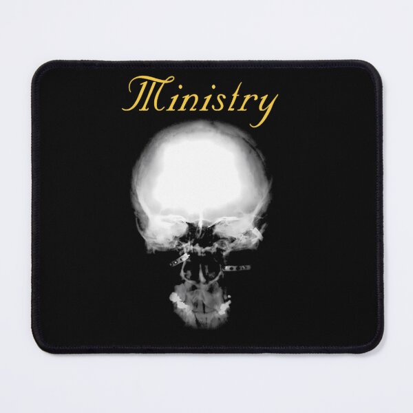 Item preview, Ministry Industrial Metal Music Skull designed and sold by Crystelintz.