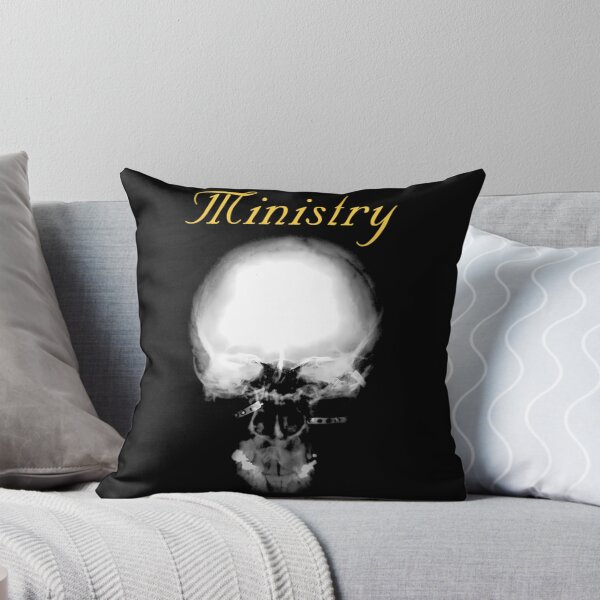 Item preview, Ministry Industrial Metal Music Skull designed and sold by Crystelintz.