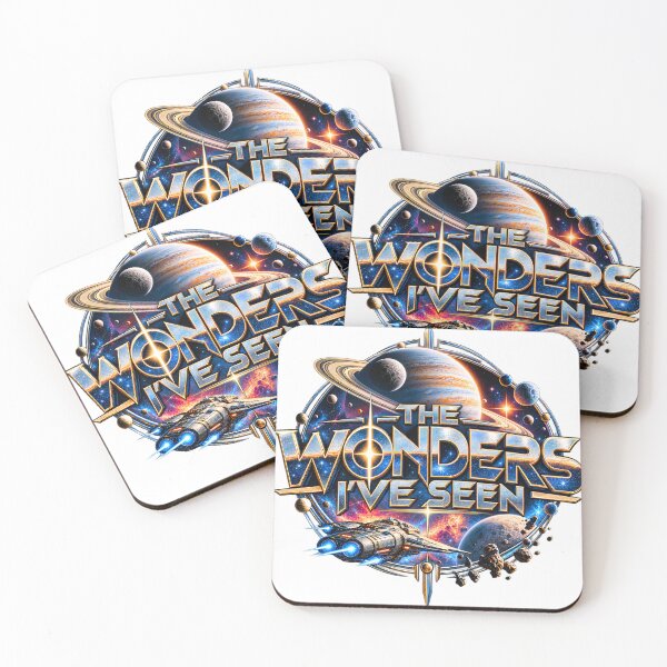 Item preview, The Wonders I've Seen Sci-Fi Logo Design designed and sold by Moviebuff91.