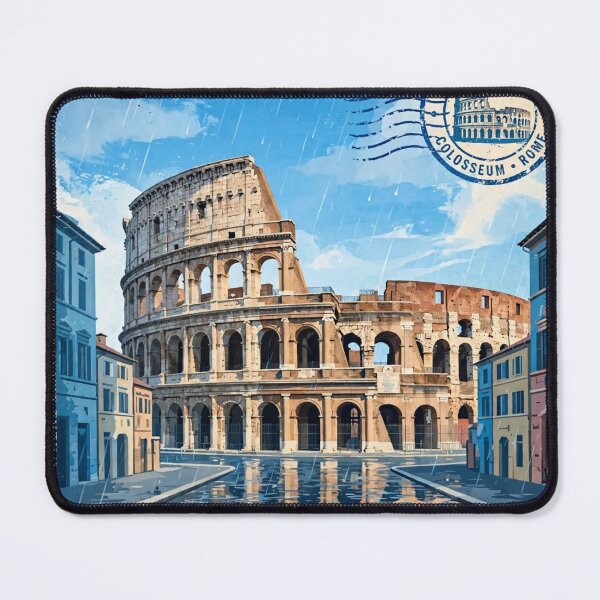 Item preview, Italy – Colosseum Rome Vintage Travel | Ancient Empire & Timeless Architecture designed and sold by DibujandoPorfa.