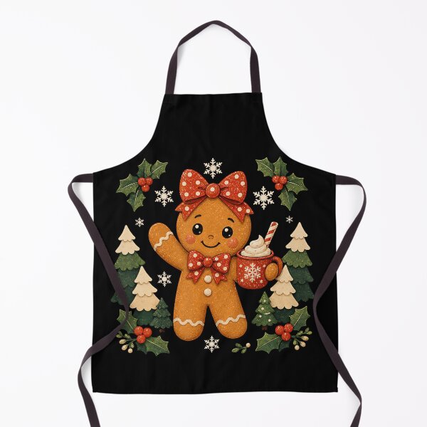 Item preview, Cute Gingerbread Christmas Snow Xmas Holiday designed and sold by cruddenstroud23.
