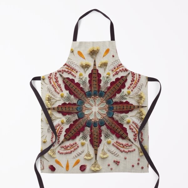Item preview, Feathered Floral Star designed and sold by KingsArtworx 2.