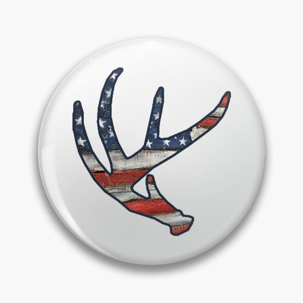 Item preview, Deer Antlers Usa Merica America Hunting Hunter designed and sold by Kikinomiarts.