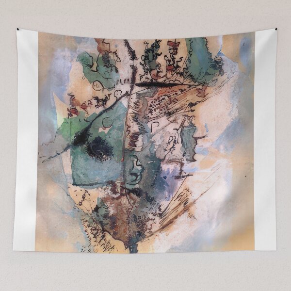 Item preview, Bleu optimiste - 1951 designed and sold by NeonCanvasDream.
