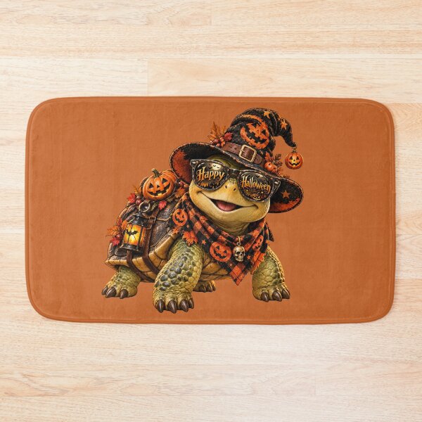Item preview, Witch Tortoise Halloween Sunglasses Art – Cute Turtle Lantern Print designed and sold by MagicMakerPh.