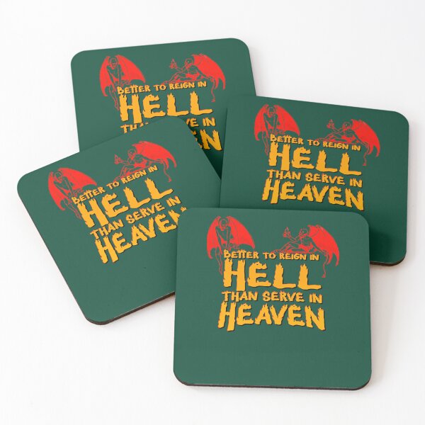 Item preview, Better to reign in Hell, than serve in Heaven Active  designed and sold by PsychicMedium.