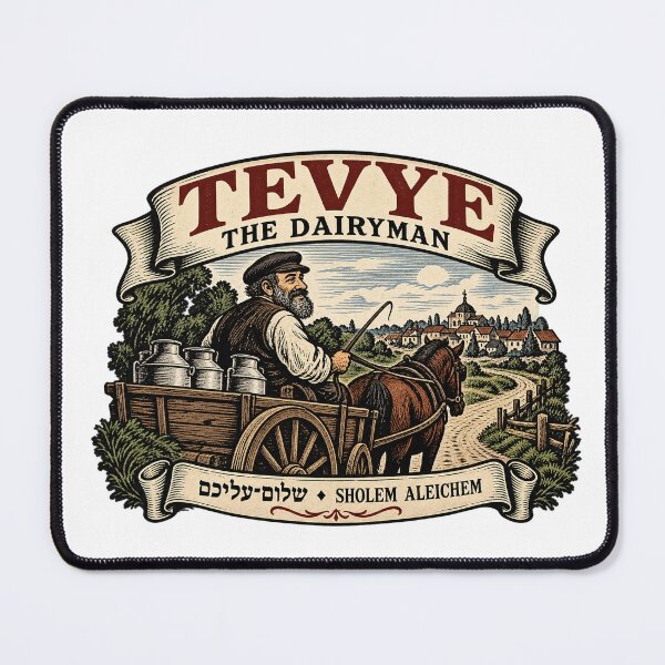 Item preview, Tevye the Dairyman — Sholem Aleichem Vintage Yiddish Literature designed and sold by Past in Threads.