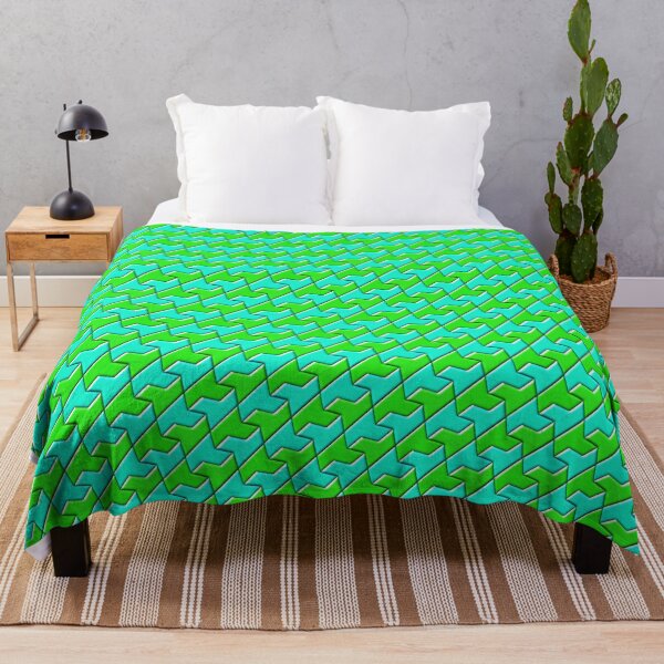 Item preview, Bubble houndstooth, blue and green designed and sold by mntimg.