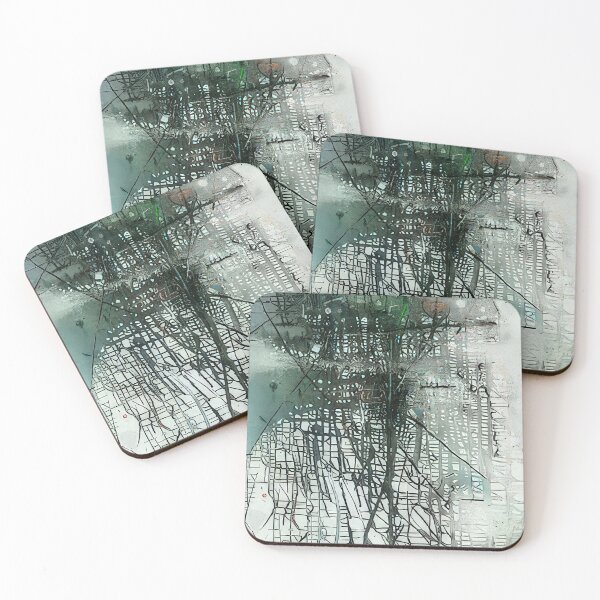 Item preview, Composition - art informel designed and sold by NeonCanvasDream.