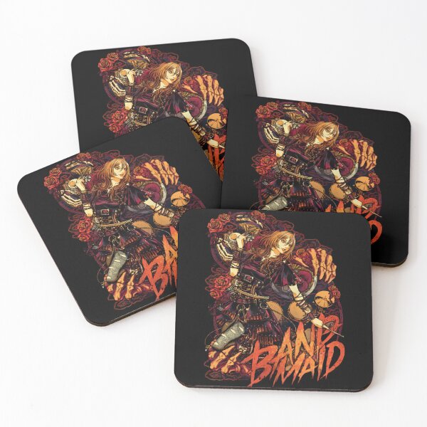 Item preview, Band-Maid Hard Rock Japanese Band Rose Skeleton designed and sold by Crystelintz.