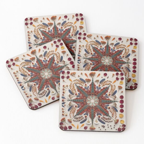 Item preview, ​Autumn Feather Symmetry designed and sold by KingsArtworx 2.