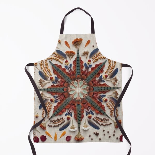 Item preview, ​Autumn Feather Symmetry designed and sold by KingsArtworx 2.