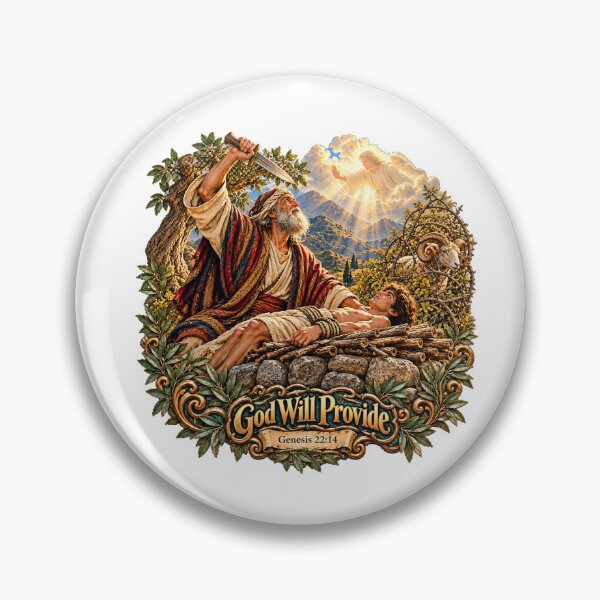 Item preview, God Will Provide — Abraham & Isaac | Genesis 22:14 designed and sold by PeanutGalSean.