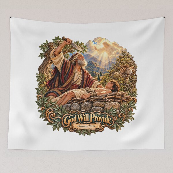 Item preview, God Will Provide — Abraham & Isaac | Genesis 22:14 designed and sold by PeanutGalSean.