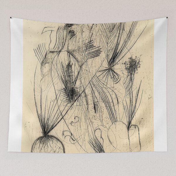 Item preview, Planta tuberosa - surrealism designed and sold by NeonCanvasDream.