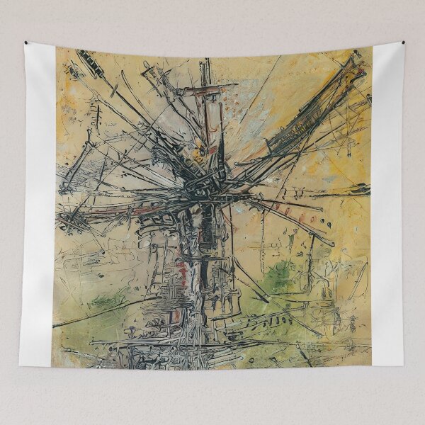 Item preview, The windmill - 1951 designed and sold by NeonCanvasDream.