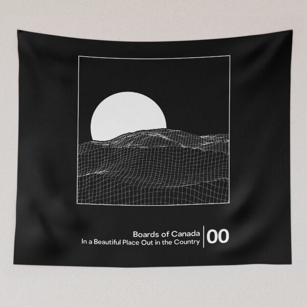 Item preview, In a Beautiful Place Out in the Country - BOC  Minimal Style Graphic Artwork designed and sold by karrolinna.